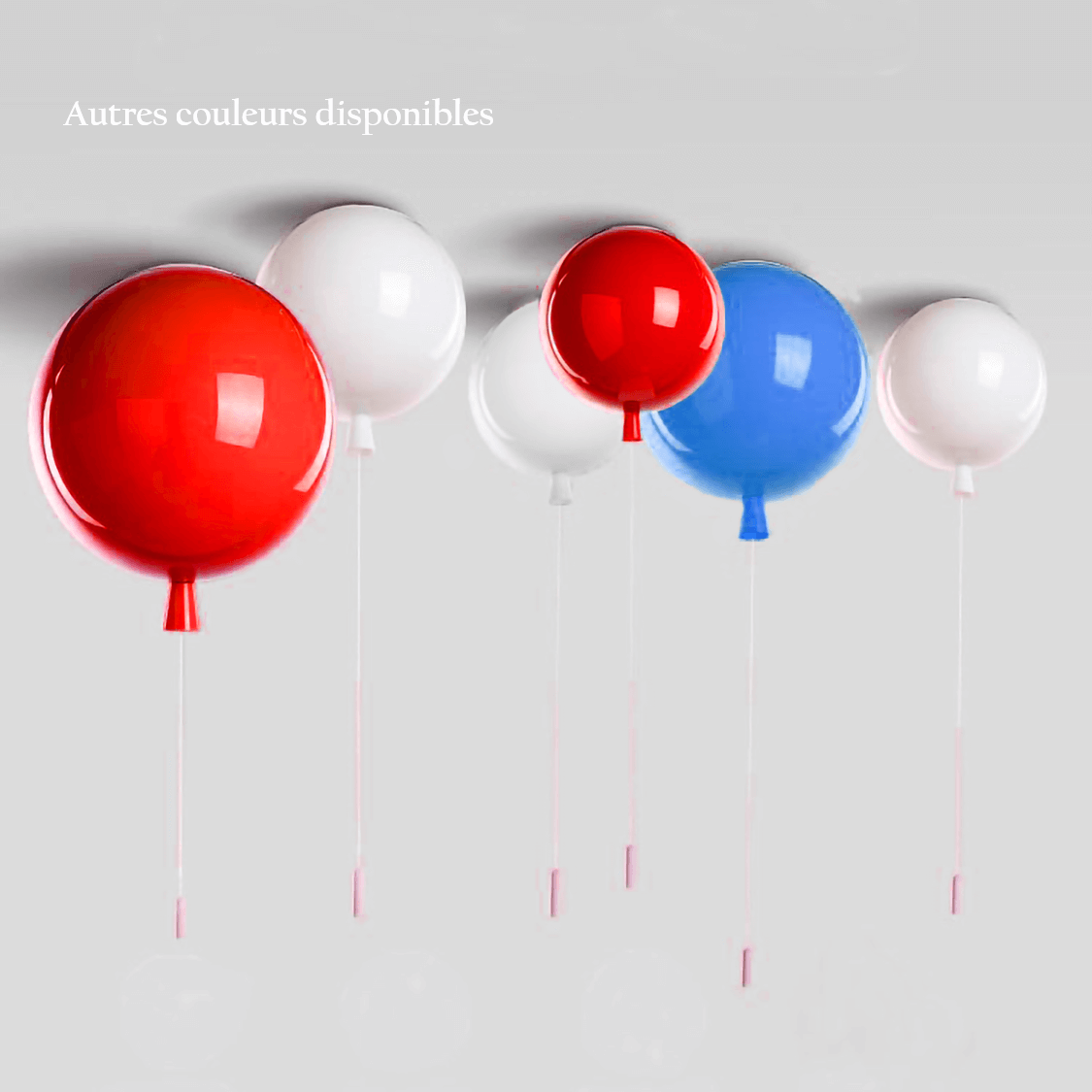 Suspension Enfant Ballon Bleu