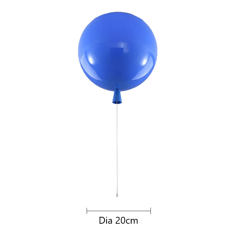 Suspension Enfant Ballon Bleu