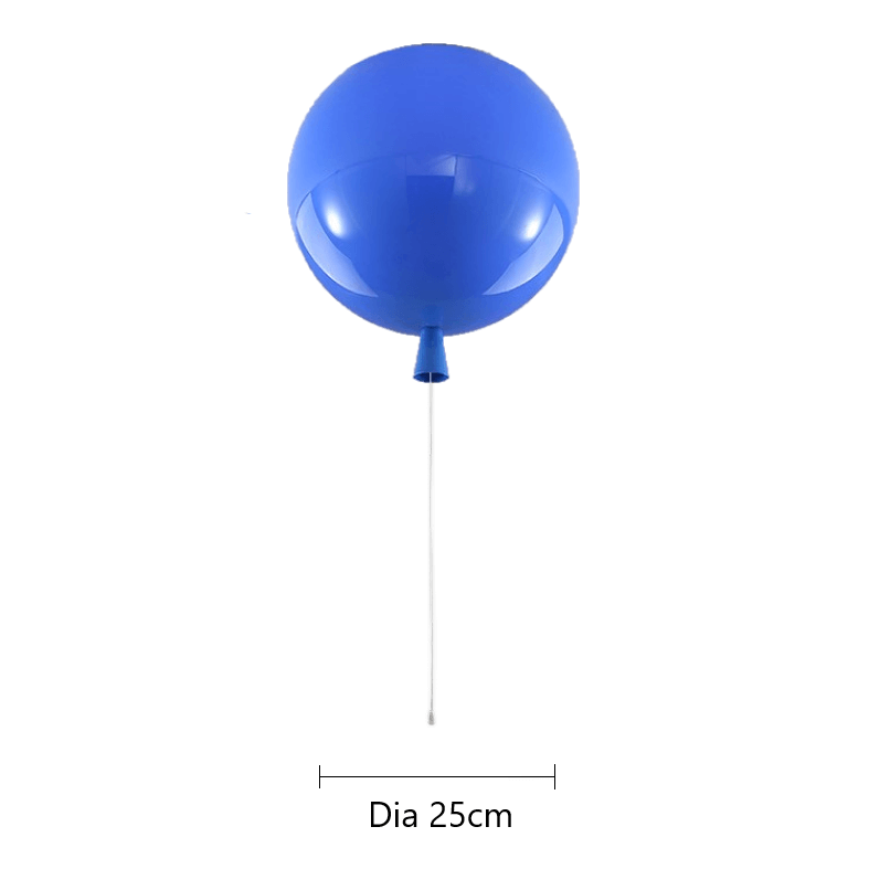 Suspension Enfant Ballon Bleu