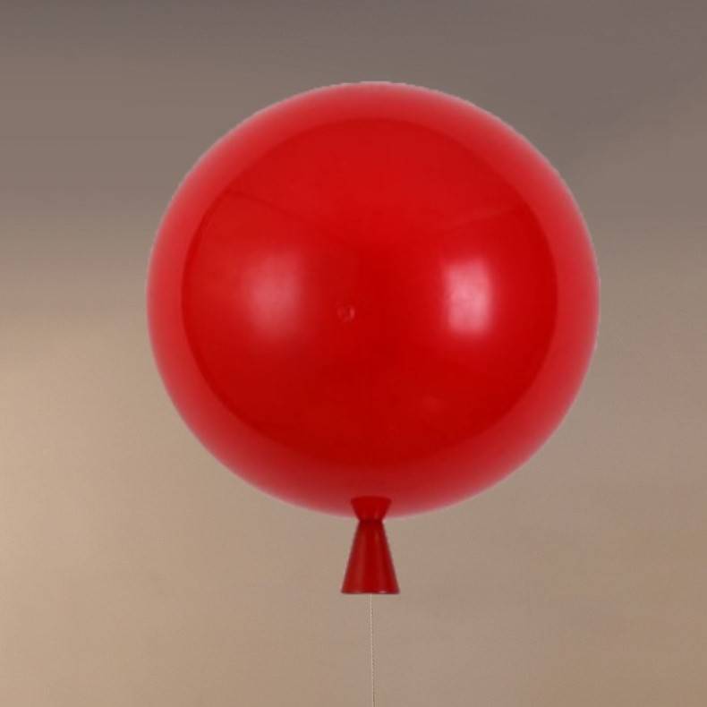 Suspension Enfant Ballon Rouge