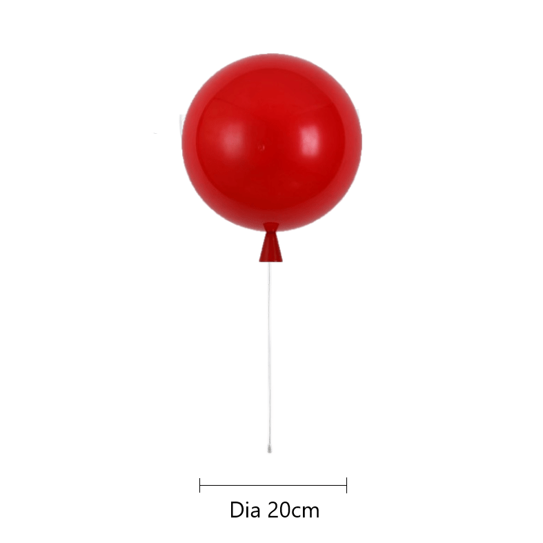 Suspension Enfant Ballon Rouge