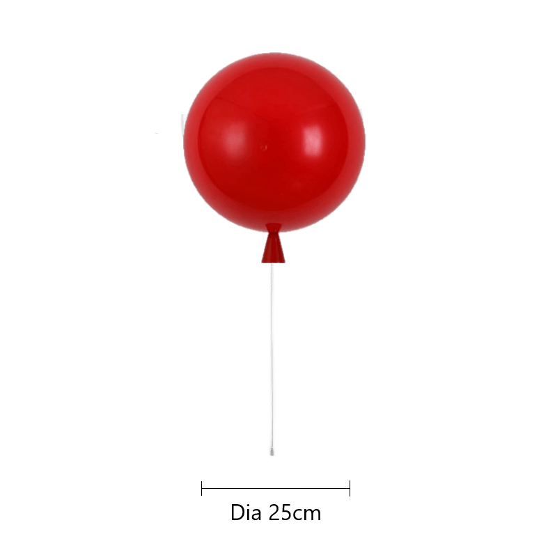 Suspension Enfant Ballon Rouge